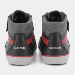 GISLI- SNEAKERS BLACK/RED J165CB0MEFUC0048