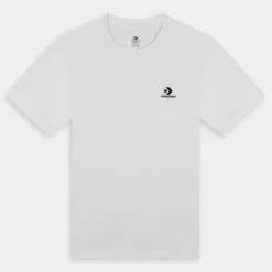 GO-TO EMBROIDERED STAR CHEVRON- T-SHIRT BIANCO 10023876