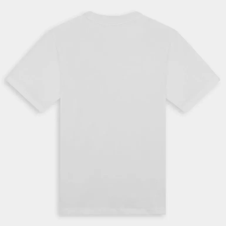 GO-TO EMBROIDERED STAR CHEVRON- T-SHIRT BIANCO 10023876