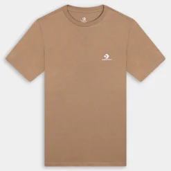 GO-TO EMBROIDERED STAR CHEVRON- T-SHIRT MUSHROOM FORAGE 10023876