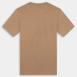 GO-TO EMBROIDERED STAR CHEVRON- T-SHIRT MUSHROOM FORAGE 10023876