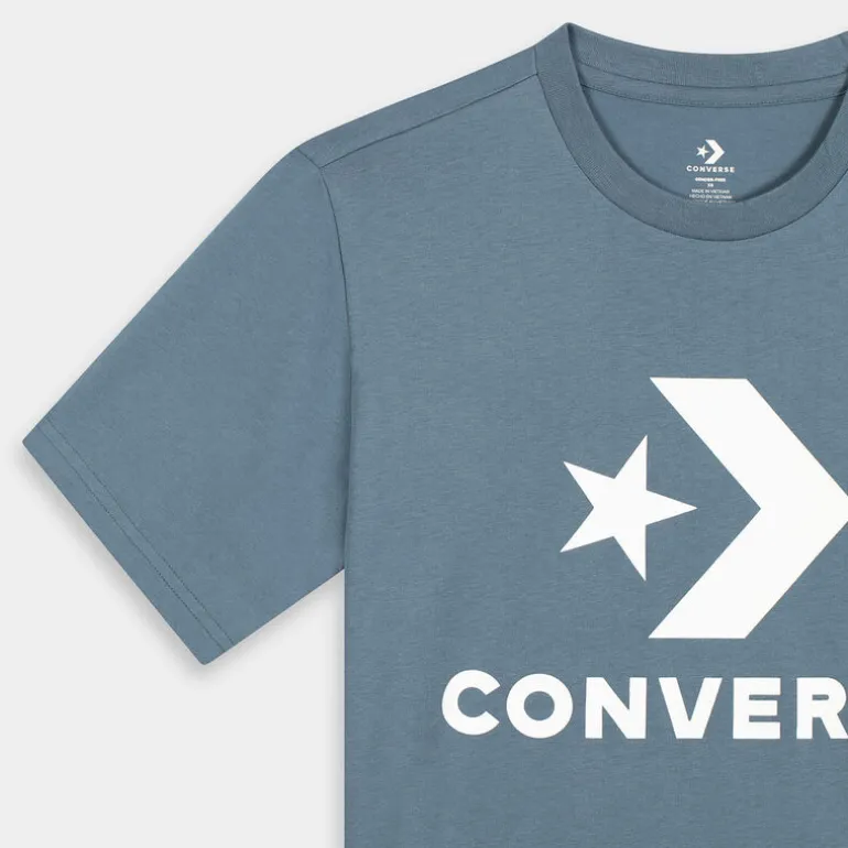 GO-TO STAR CHEVRON LOGO STANDAR- T-SHIRT LAKESIDE BLUE 10025458