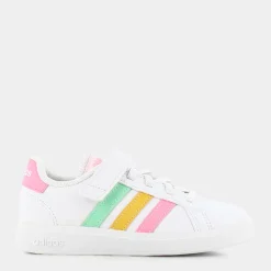 GRAND COURT 2.0 EL K- SPORTIVE ftwr white/pulse mint/beam pink HP8913