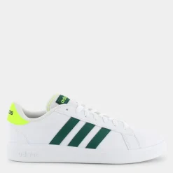 GRAND COURT BASE 2.0- SPORTIVE white/collegiate green/lucid lemon ID4450