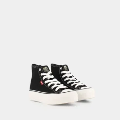 HIGH BALL MIDI- SNEAKERS BLACK VBAL0034T