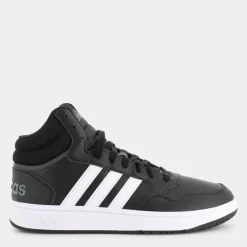 HOOPS 3.0 MID- SPORTIVE CBLACK/FTWWHT/GRESIX GW3020