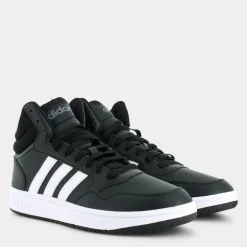 HOOPS 3.0 MID- SPORTIVE CBLACK/FTWWHT/GRESIX GW3020