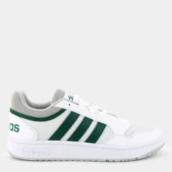 HOOPS 3.0 SUMMER- SPORTIVE ftwr white/collegiate green/grey two IG1484