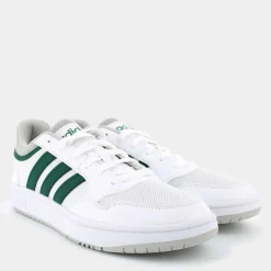 HOOPS 3.0 SUMMER- SPORTIVE ftwr white/collegiate green/grey two IG1484