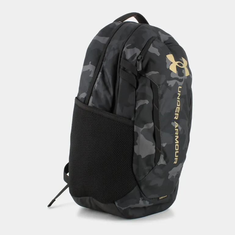 HUSTLE SPORT BACKPACK- ZAINI BLACK/BLACK/METALLIC GOLD 1384672