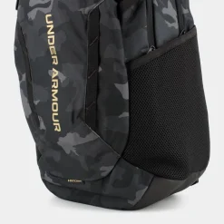 HUSTLE SPORT BACKPACK- ZAINI BLACK/BLACK/METALLIC GOLD 1384672