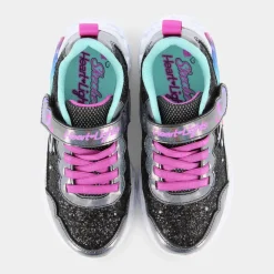 INFINITE HEART LIGHTS- SPORTIVE BLACK ROCK GLITTER/TURQUOISE 303752L