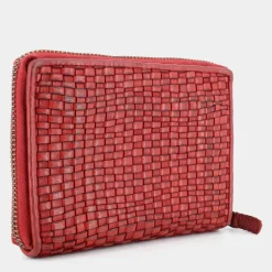 INTRECC- PICCOLA PELLETTERIA ROSSO AM-E25-22