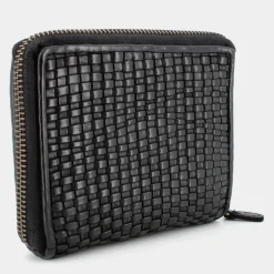 INTRECC- PICCOLA PELLETTERIA NERO AM-E25-21