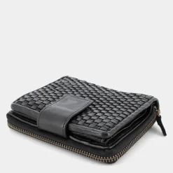 INTRECC- PICCOLA PELLETTERIA NERO AM-E25-21