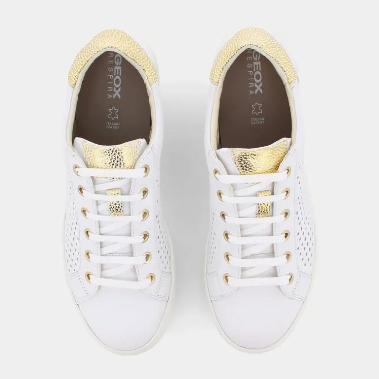 JAYSEN B- SNEAKERS WHITE/GOLD D151BB085CFC0232