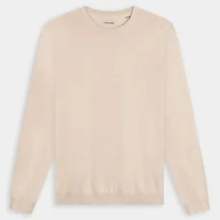 JJEBASIC KNIT CREW NECK- MAGLIE E FELPE MOONBEAM 12137190