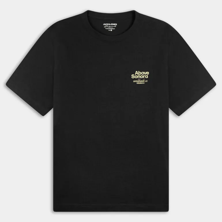 JORCASABLANCA BACK TEE SS CREW NECK- T-SHIRT NERO 12252956