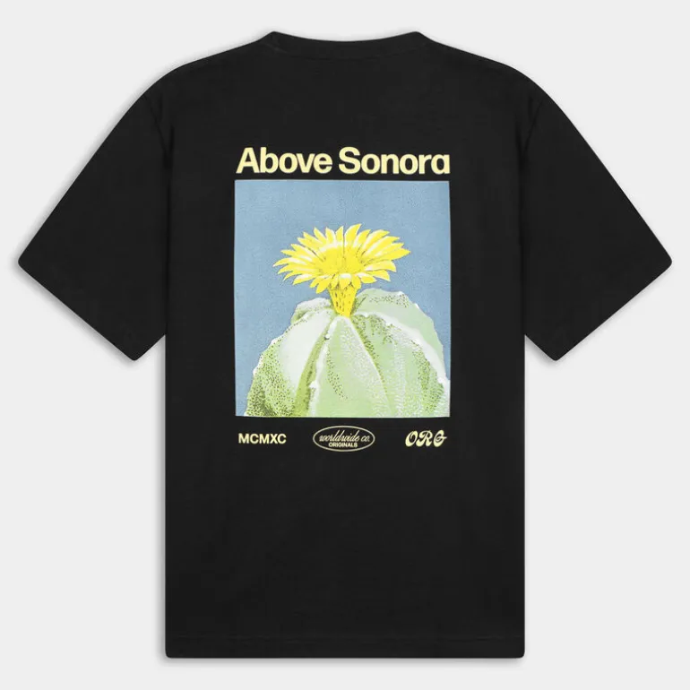 JORCASABLANCA BACK TEE SS CREW NECK- T-SHIRT NERO 12252956