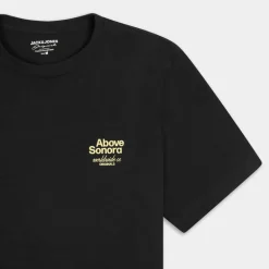 JORCASABLANCA BACK TEE SS CREW NECK- T-SHIRT NERO 12252956