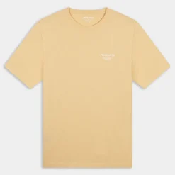 JORCASABLANCA BACK TEE SS CREW NECK- T-SHIRT ITALIAN STRAW 12252956