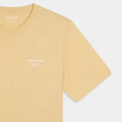 JORCASABLANCA BACK TEE SS CREW NECK- T-SHIRT ITALIAN STRAW 12252956