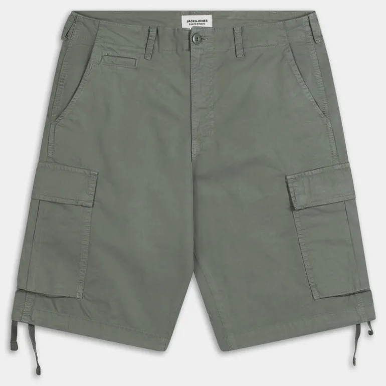 JPSTCOLE JJTUCKER CARGO- PANTALONI Agave Green 12253122