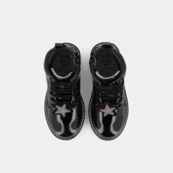 KENTON- SCARPONCINI E STIVALETTI VERNICE NERO LK HP2340