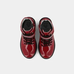 KENTON STELLA- SCARPONCINI E STIVALETTI ROSSO VERNICE LKHG2330