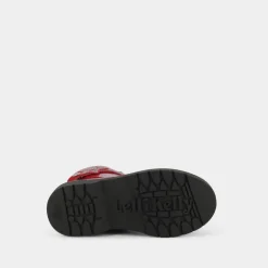 KENTON STELLA- SCARPONCINI E STIVALETTI ROSSO VERNICE LKHG2330