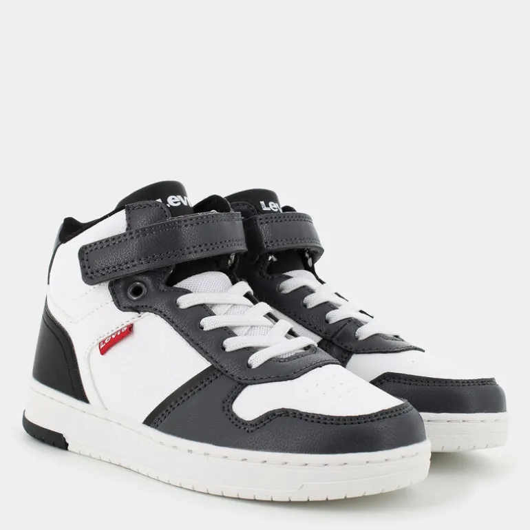 KICK MID- SNEAKERS WHITE CASTELROCK BLACK VIRV0092S