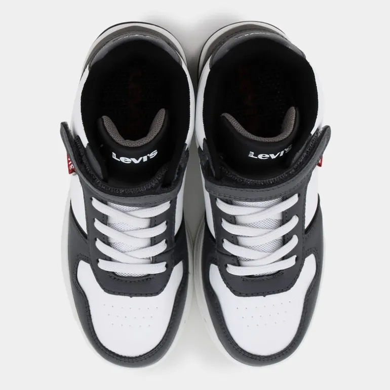 KICK MID- SNEAKERS WHITE CASTELROCK BLACK VIRV0092S