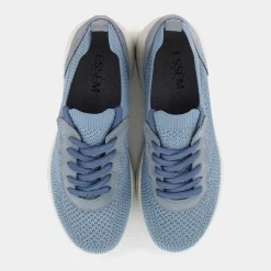 KIM- SNEAKERS BLU FOG SILVER/GRIGIO IM-E25D-08