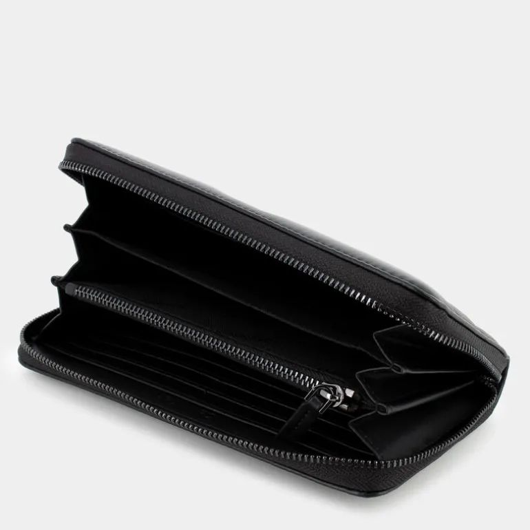 LINE QUILT- PICCOLA PELLETTERIA BLACK 12199-BEH