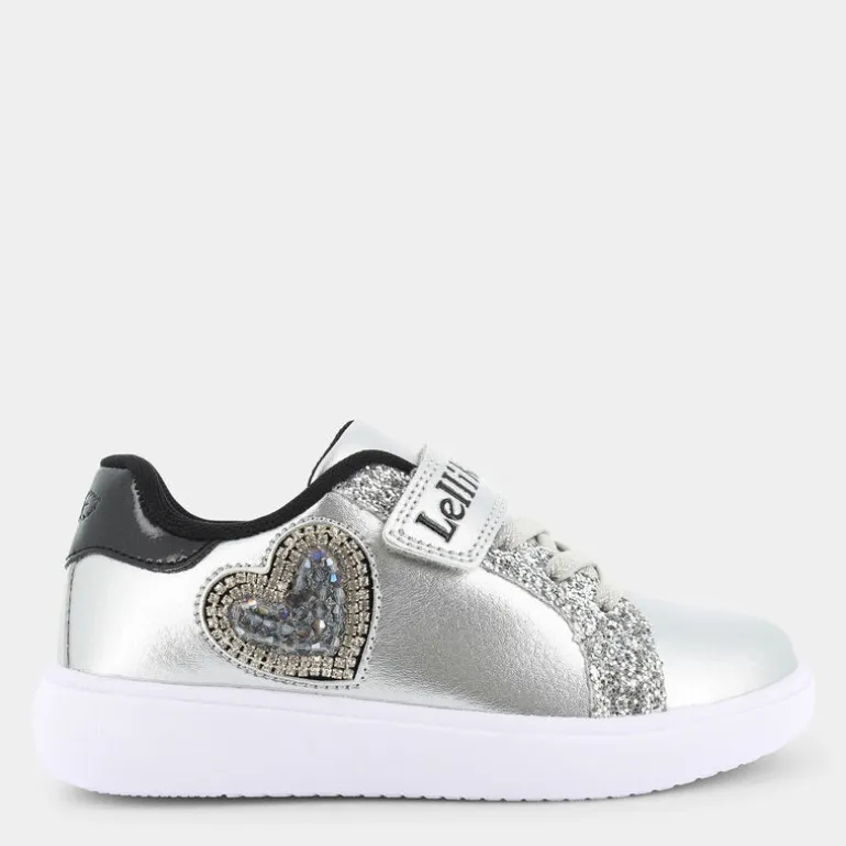 LOVE- SPORTIVE METALLIC ARGENTO LKAA3828