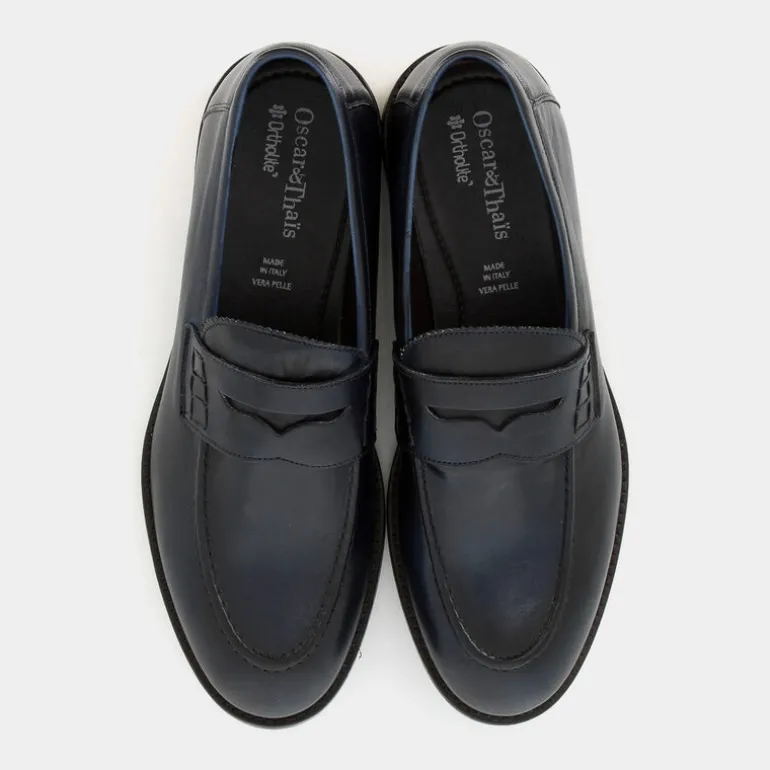 MOCASSINI BLU EI-E25U-02