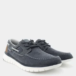 MOCASSINI BLU CI-E25U-02