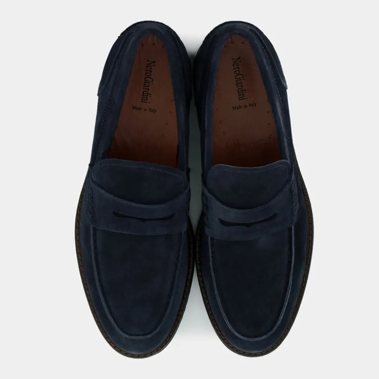 MOCASSINI INDACO E400170U