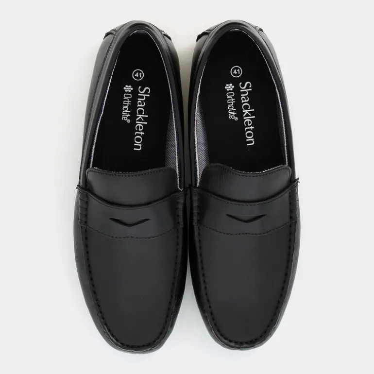 MOCASSINI NERO IT-E25U-20