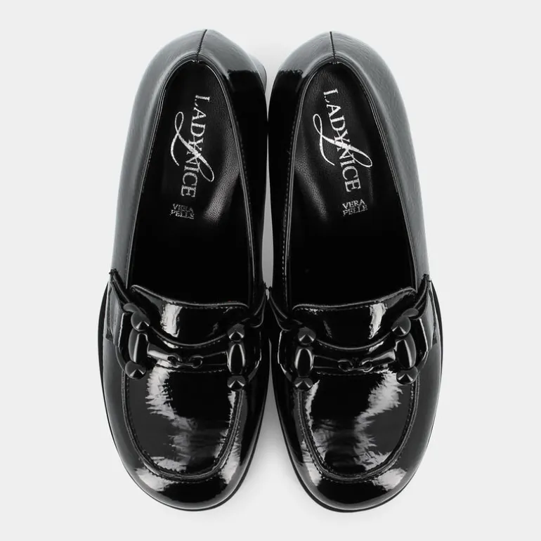 MOCASSINI NERO CM-I23D-03