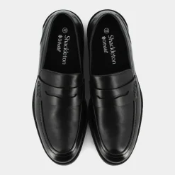 MOCASSINI NERO PE-E25U-06