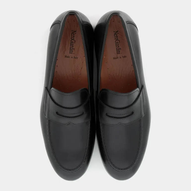 MOCASSINI NERO E400162U