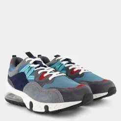 MULTI- SNEAKERS BLU/AZZURRO/GRIGIO HZ-E24U-02