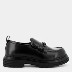 N001- MOCASSINI NERO C1FA9024