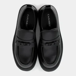 N001- MOCASSINI NERO C1FA9024