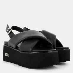 NANCY- SANDALI NERO CLW426400