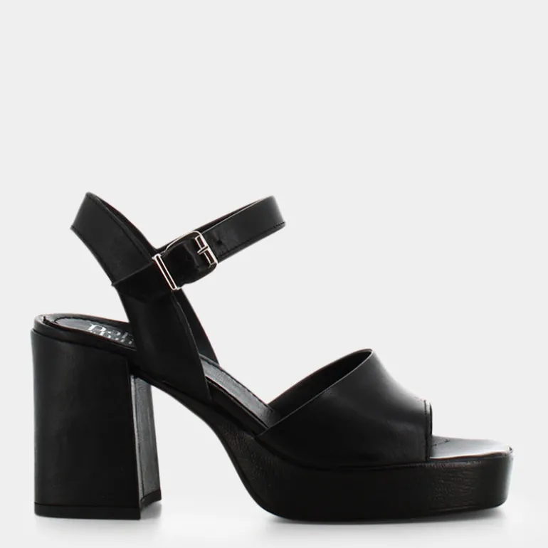 NAPPA- SANDALI NERO BI-E23D-02