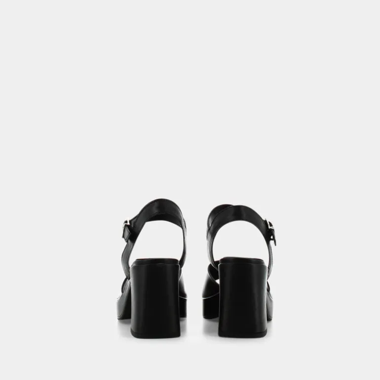 NAPPA- SANDALI NERO BI-E23D-02