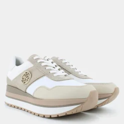 NEW KENCY A- SNEAKERS WHITE/LT TAUPE D55MZA08522C1ZH6