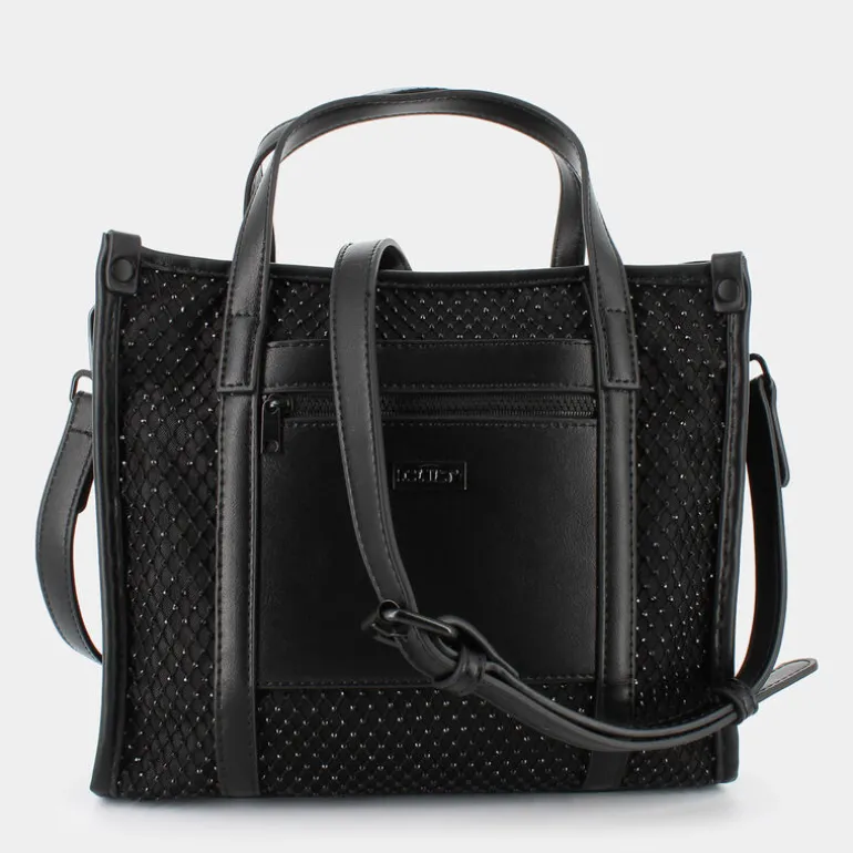 NICE MESH- BORSE BLACK 2961